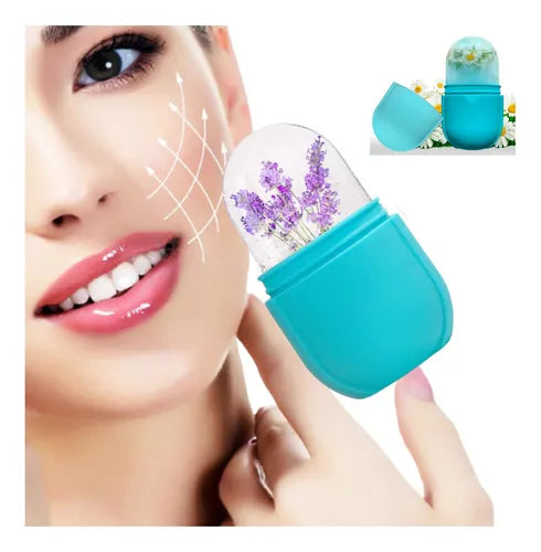 ❄️✨ ¡Revoluciona tu rutina de belleza con nuestro Molde Masajeador de Hielo! ✨❄️
